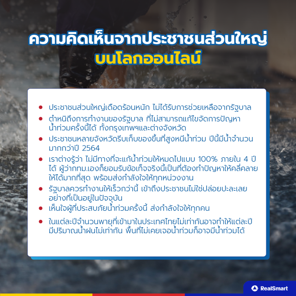 น้ำท่วมตรงไหนบ้าง